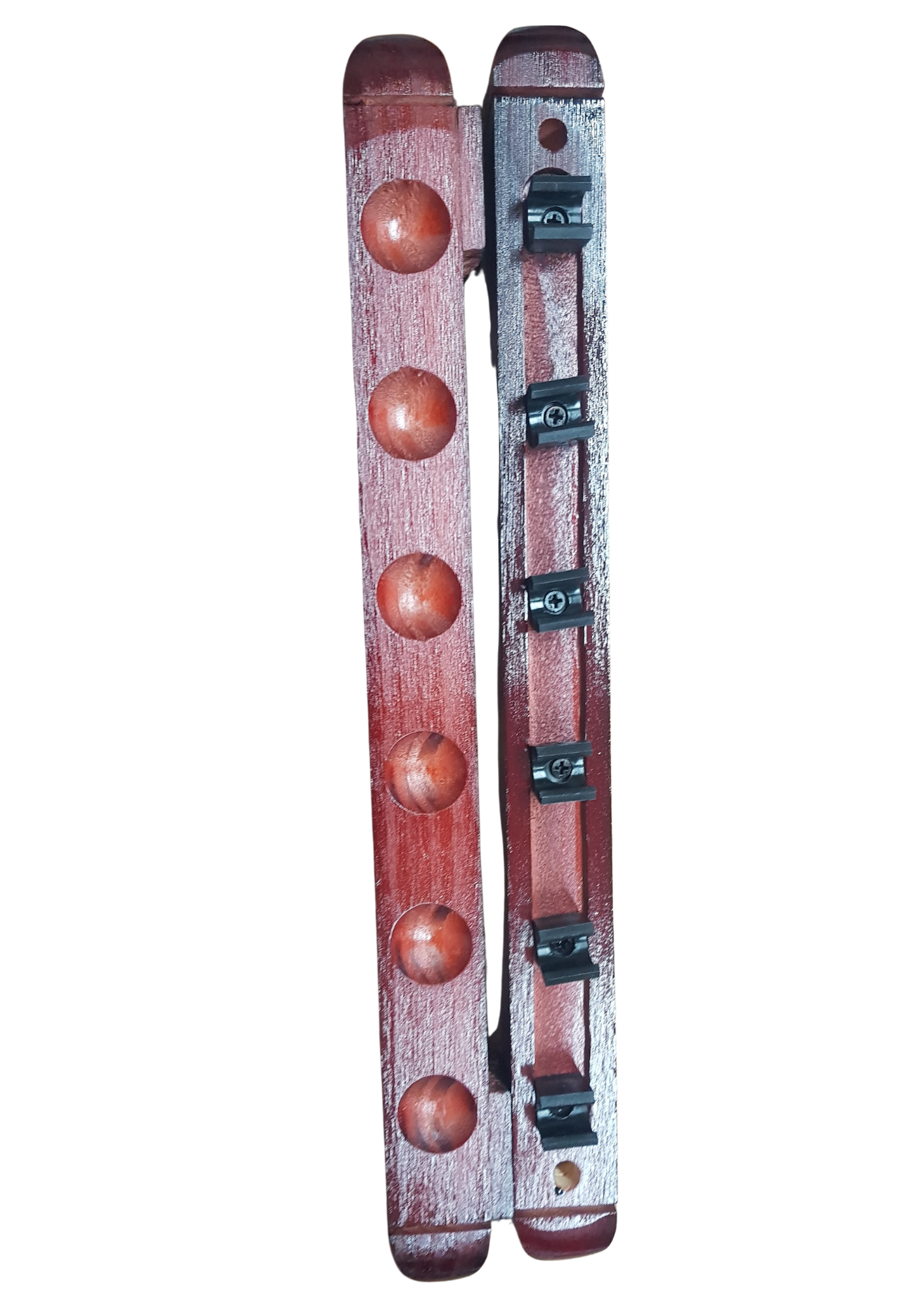 Wooden Pool Cue Rack